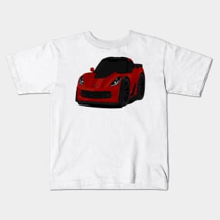 Z06 DARK-RED Kids T-Shirt